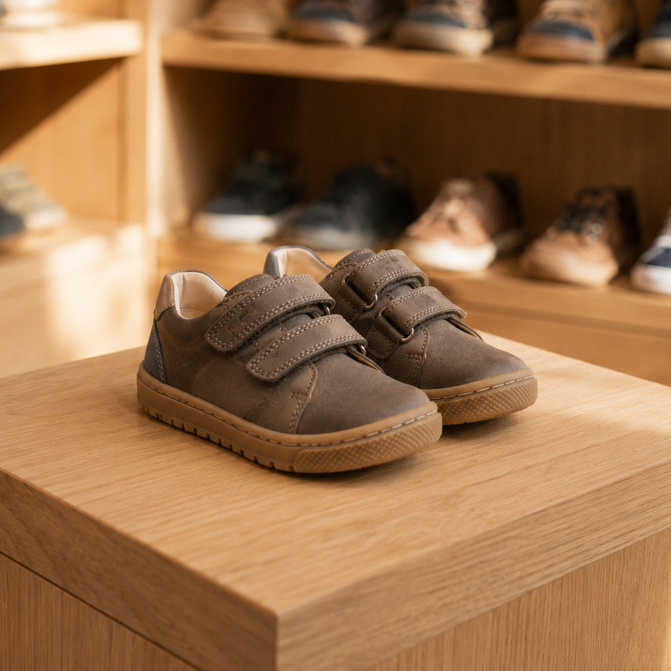 Kinder bei Schuhmode Geller